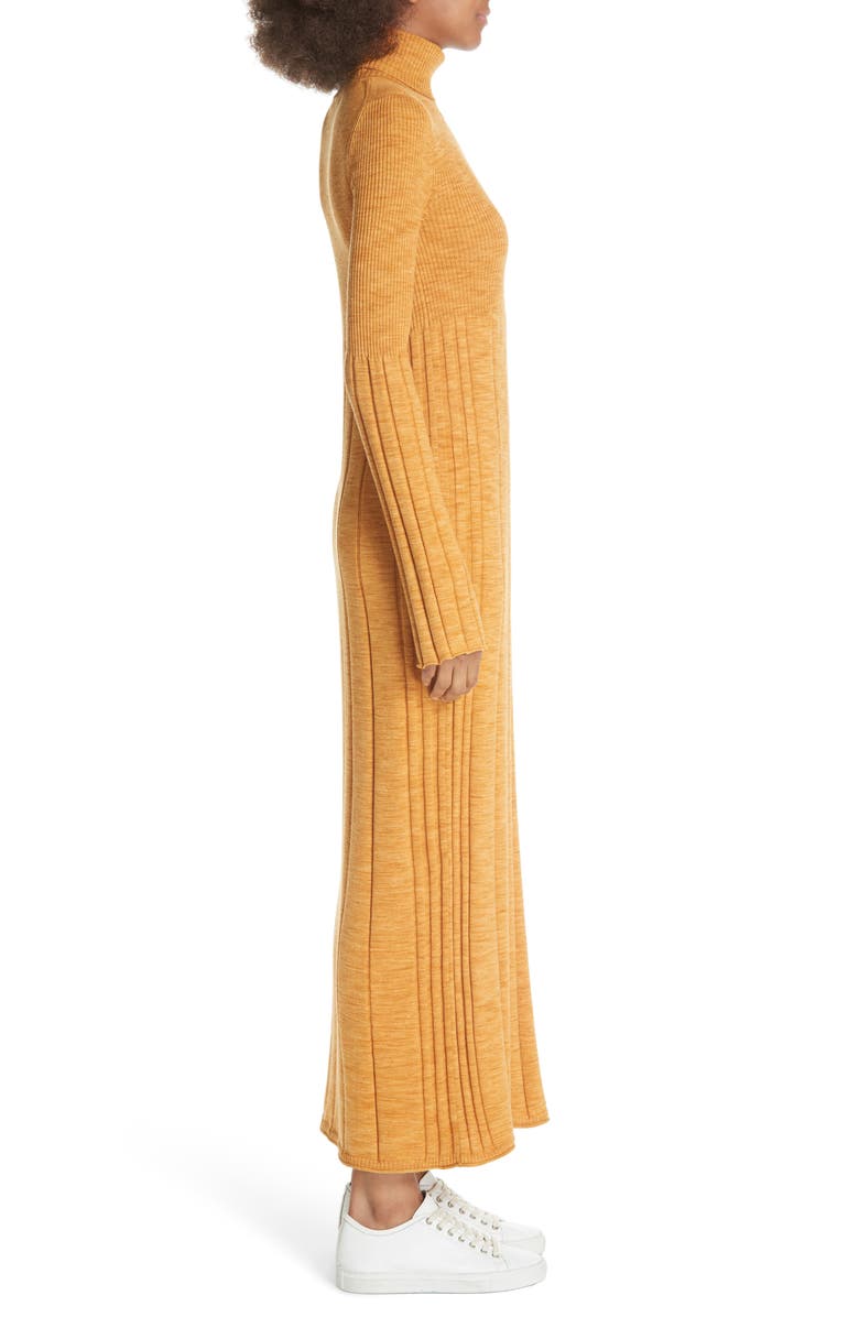 Elizabeth and James Clementine Ribbed Space Dye Wool Dress, Alternate, color,