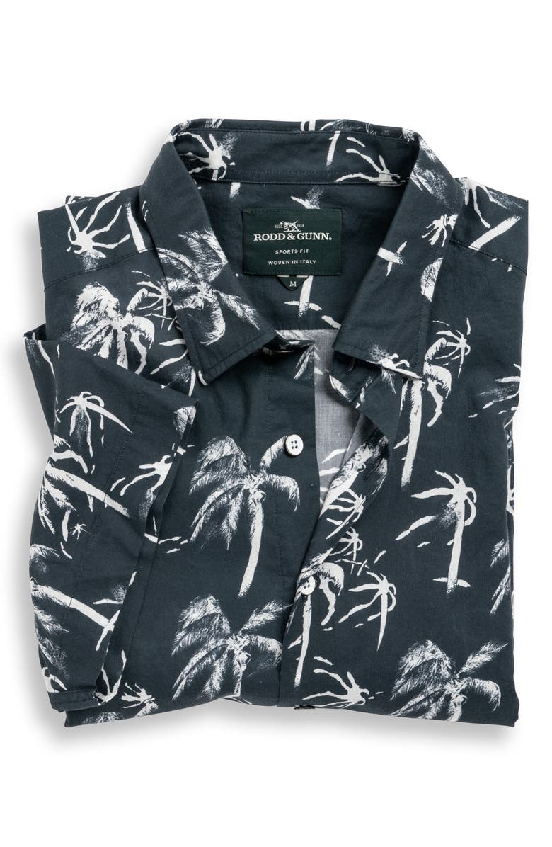 Rodd & Gunn Damper Bay Short Sleeve Button-Up Shirt, Alternate, color, Midnight