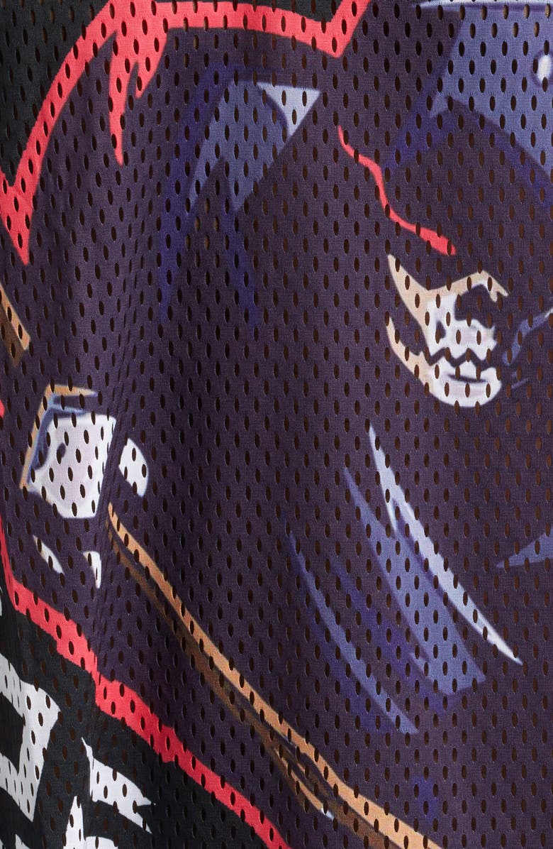 VERYRARE Reaper Mesh Graphic T-Shirt, Alternate, color, Black