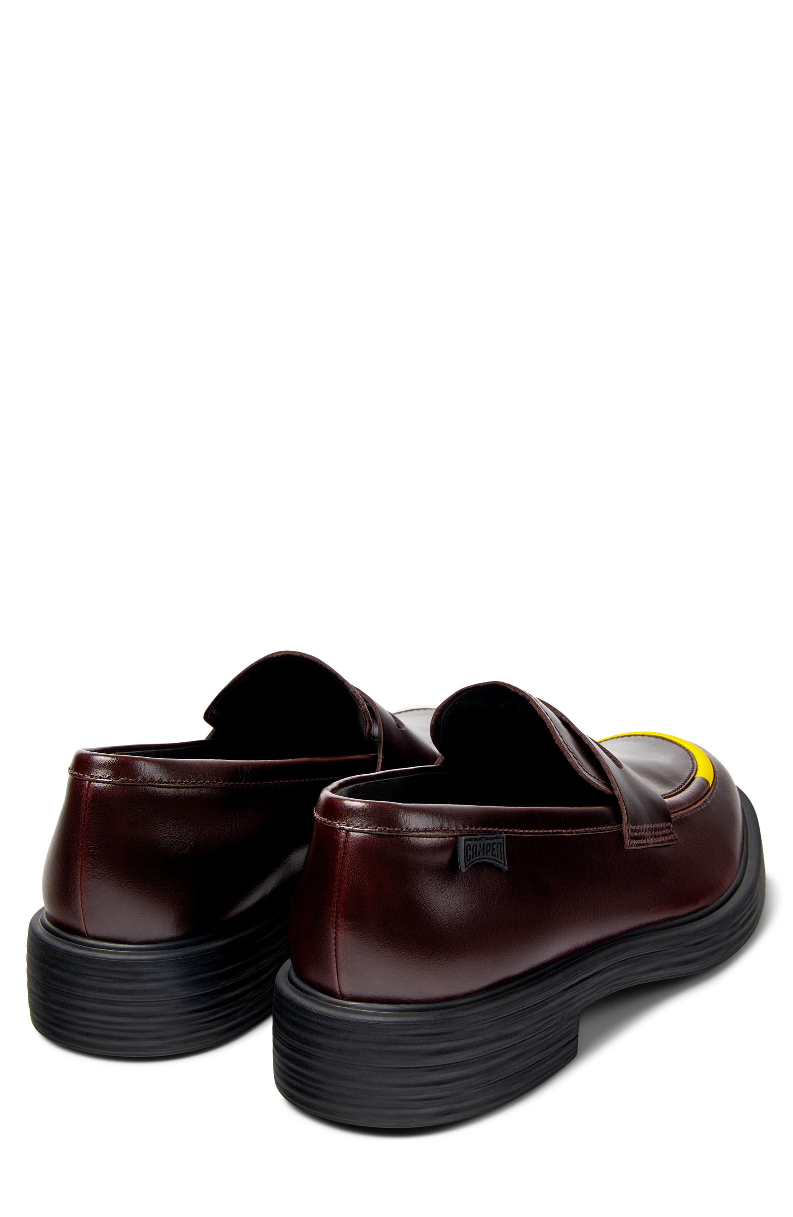 Camper Dean Twins Mismatched Penny Loafers, Alternate, color, 