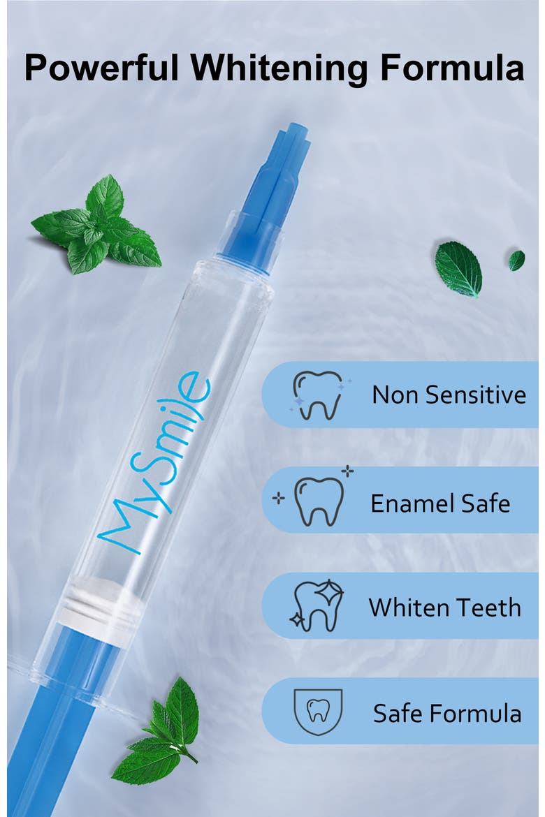 Teeth Whitening Gel Refill Pack, 3 Non-Sensitive Teeth Whitening Gel, Alternate, color, Clear