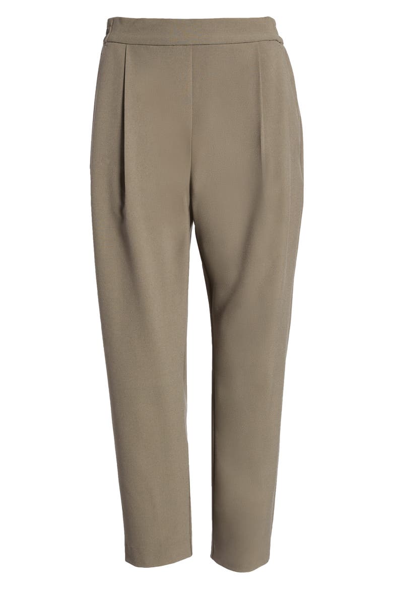 Aleida Tri Trousers, Alternate, color, KHAKI GREEN