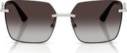 Dolce&Gabbana 59mm Rimless Square Sunglasses