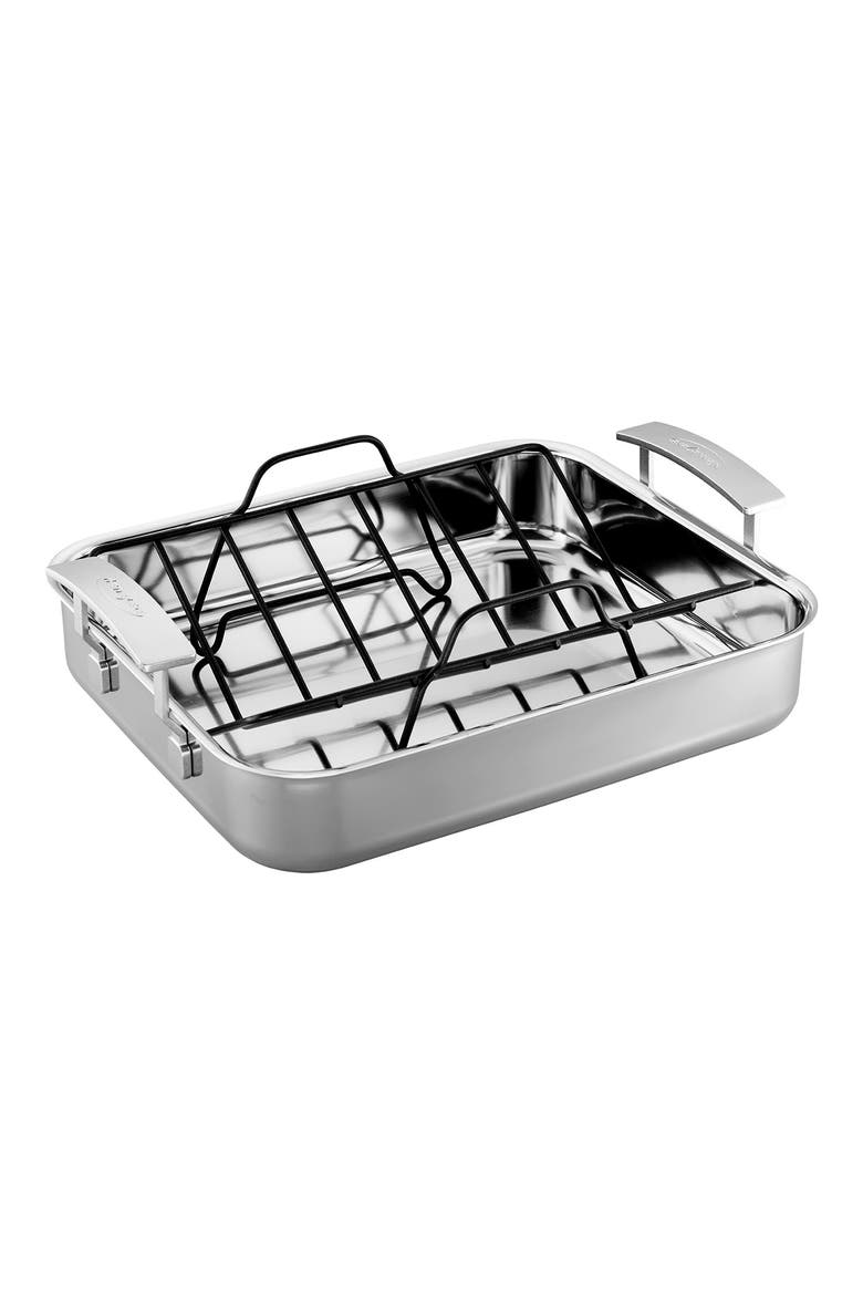 Roasting Pan, Main, color, STAINLESS STEEL