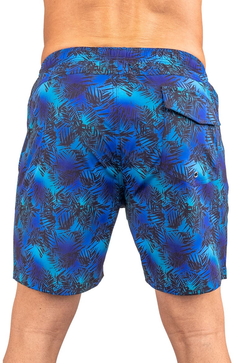 Swim Lion Hosta Swim Trunks, Alternate, color, BLUE