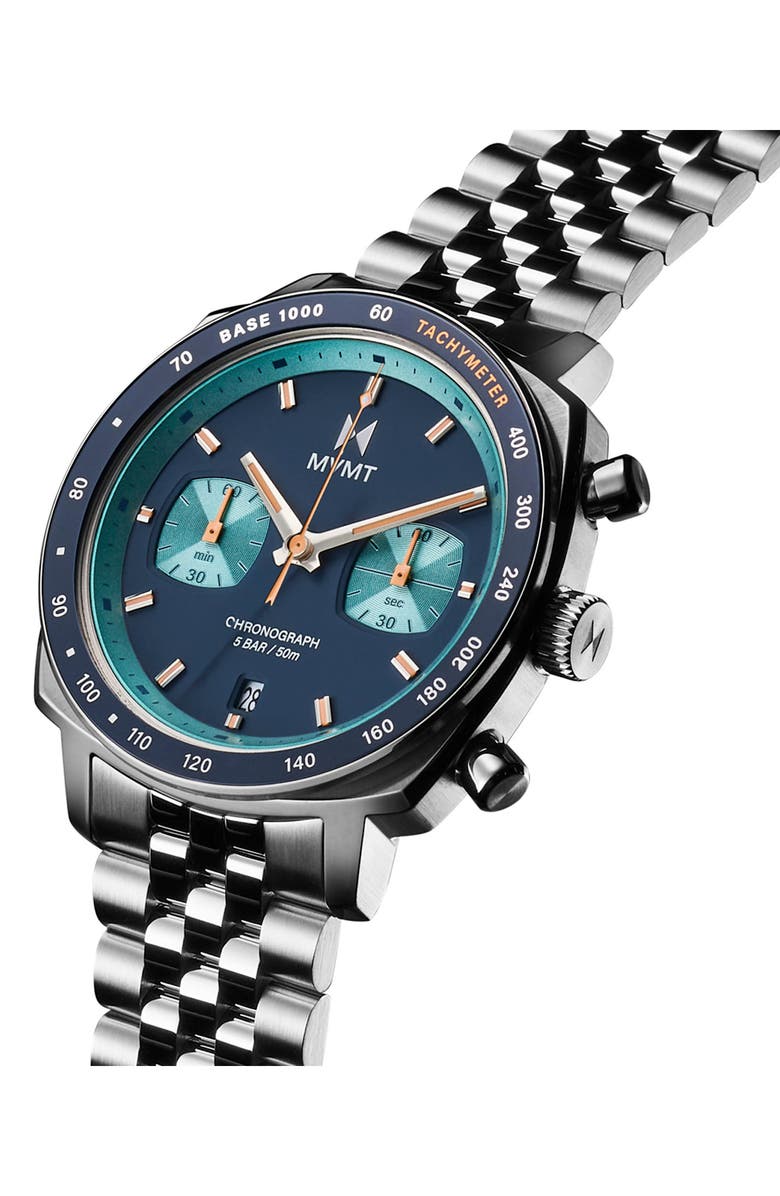 MVMT Mulholland Racer Bracelet Watch, 42mm, Alternate, color, 