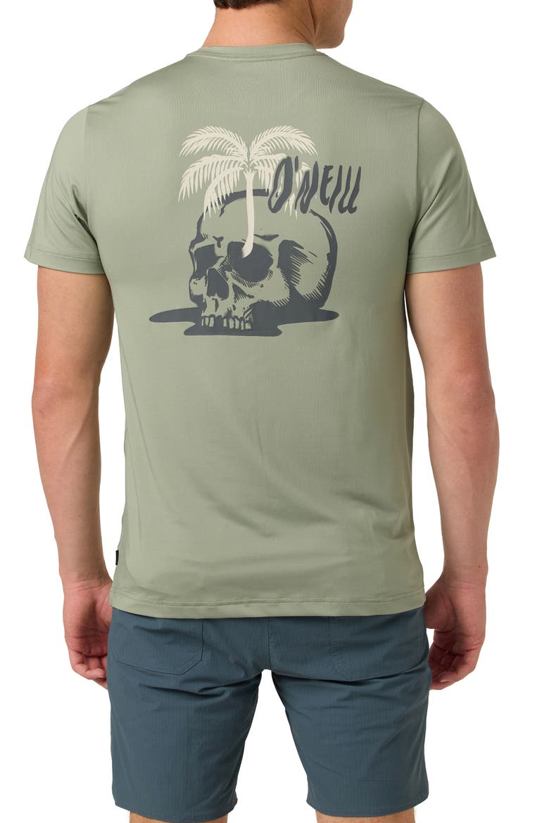 Waves UPF Short Sleeve T-Shirt, Alternate, color, SAGE