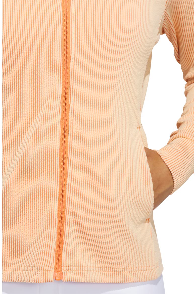 Performance Textured Full Zip Jacket, Alternate, color, DUSKY ORANGE