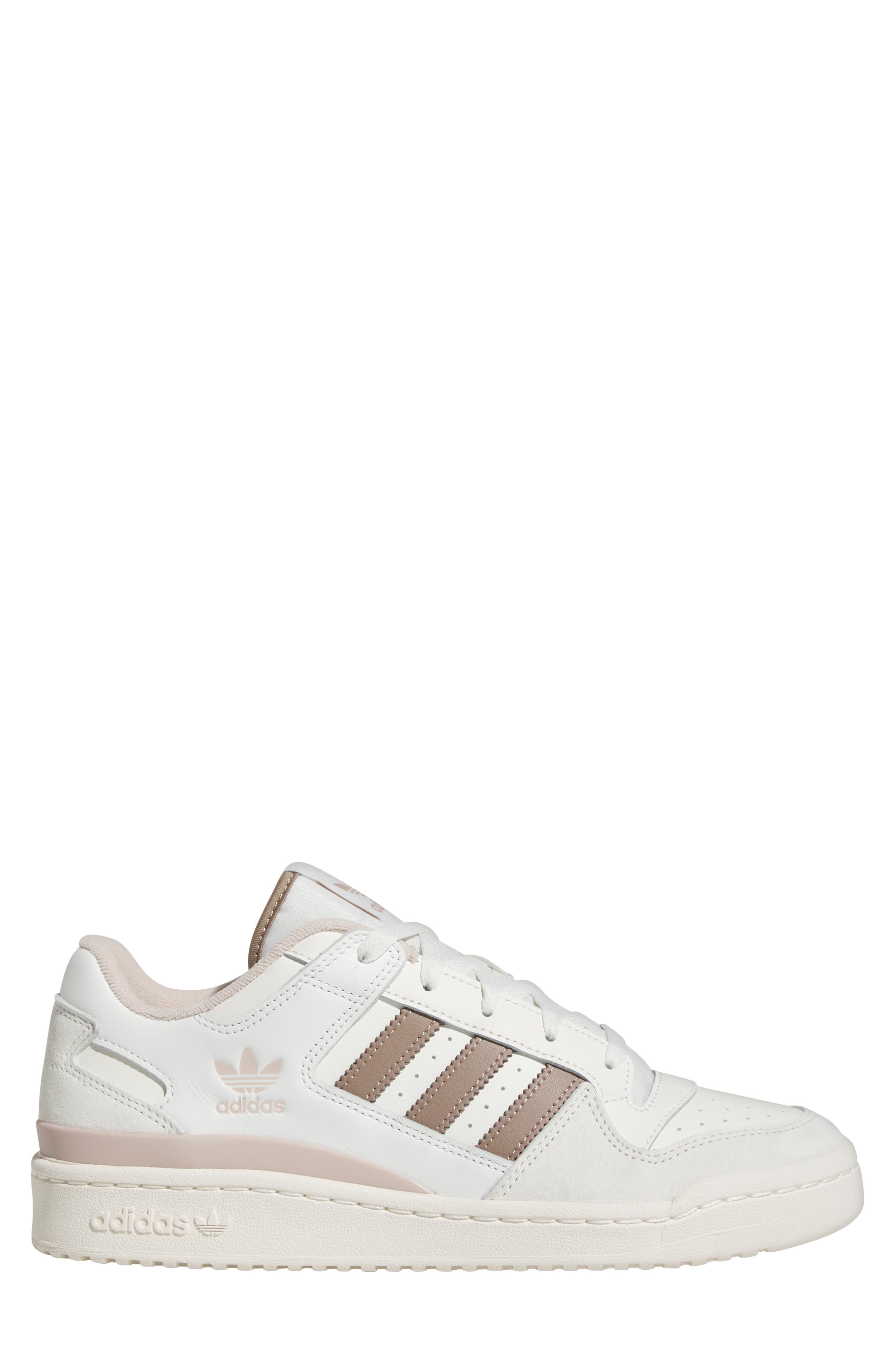 Forum Low Basketball Sneaker, Main, color, WHITE/ BROWN/ TAUPE