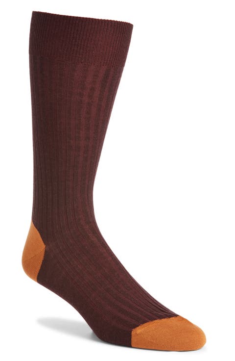 Stratford Merino Wool Blend Dress Socks