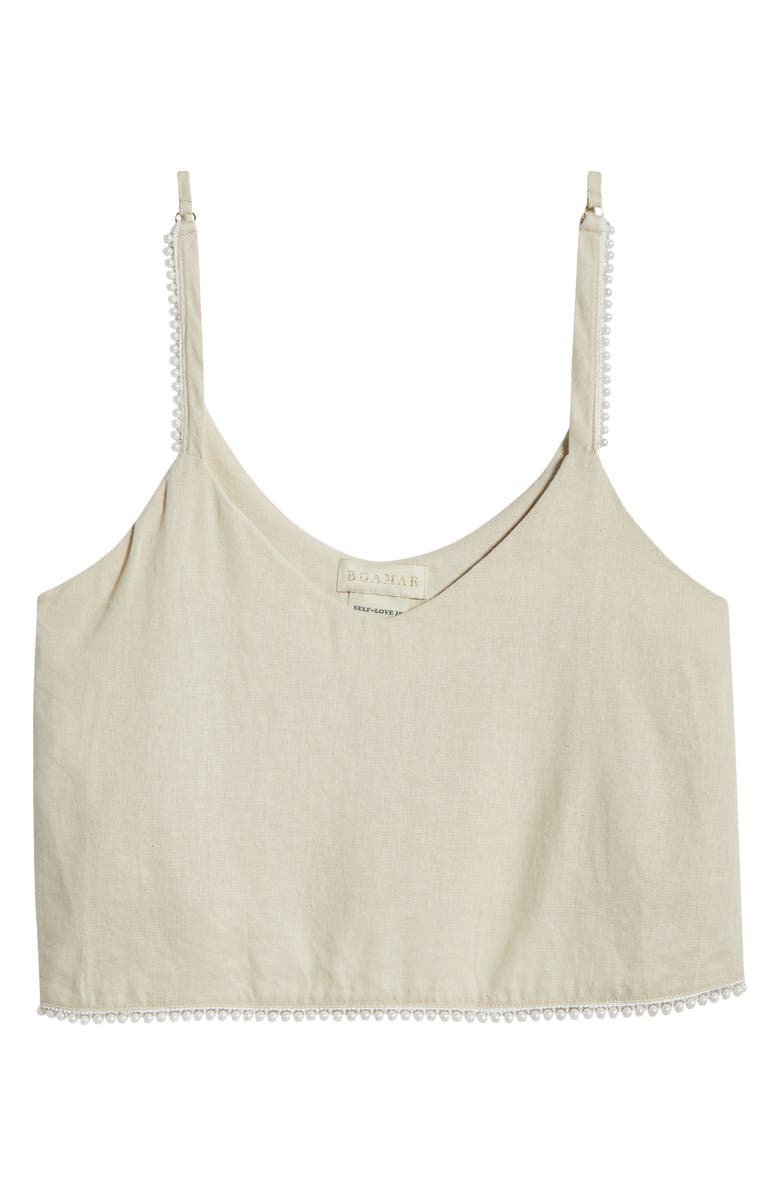 BOAMAR Alya Crop Camisole, Alternate, color, Sienna