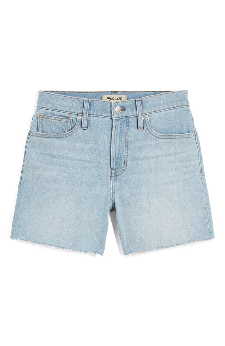 Madewell The Perfect Summer Jean Shorts: Raw-Hem Edition, Alternate, color, 