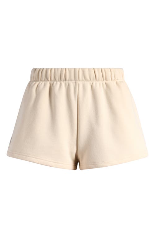 Shop Florence By Mills Sweat Shorts In Washed Whitecap Grey