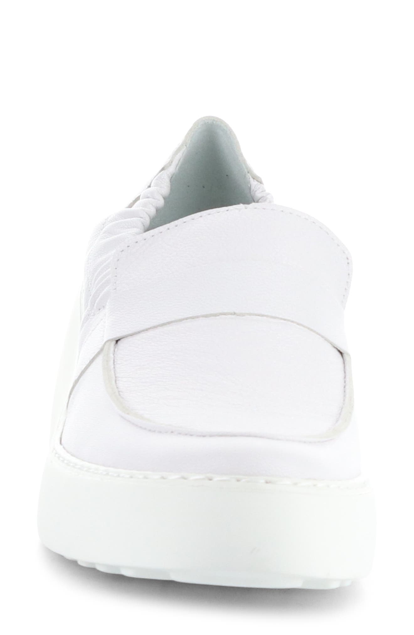 Fly London Duli Platform Wedge Loafer, Alternate, color, 003 White Mousse