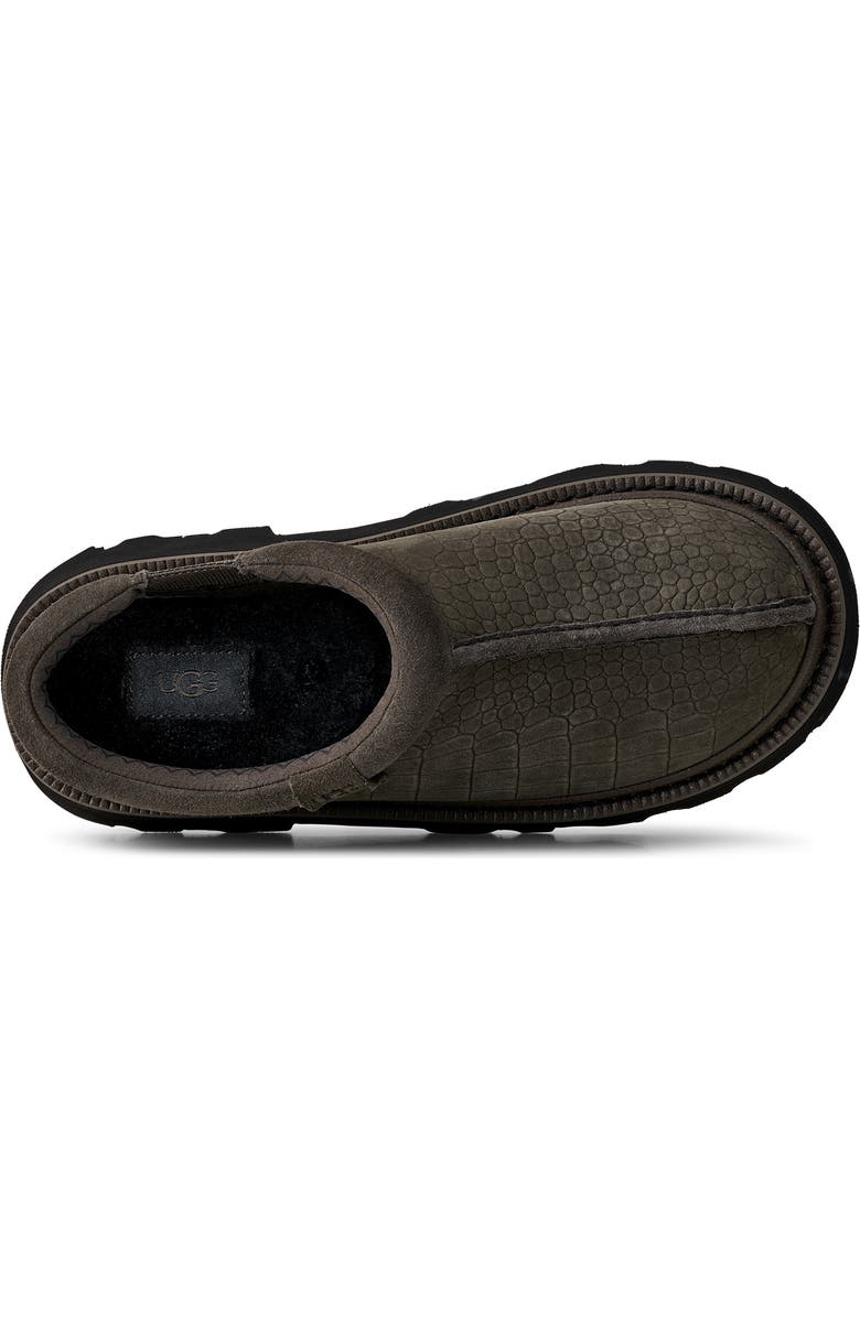 UGG<sup>®</sup> Tasman Lug Embossed Slipper, Alternate, color, Dense Smoke