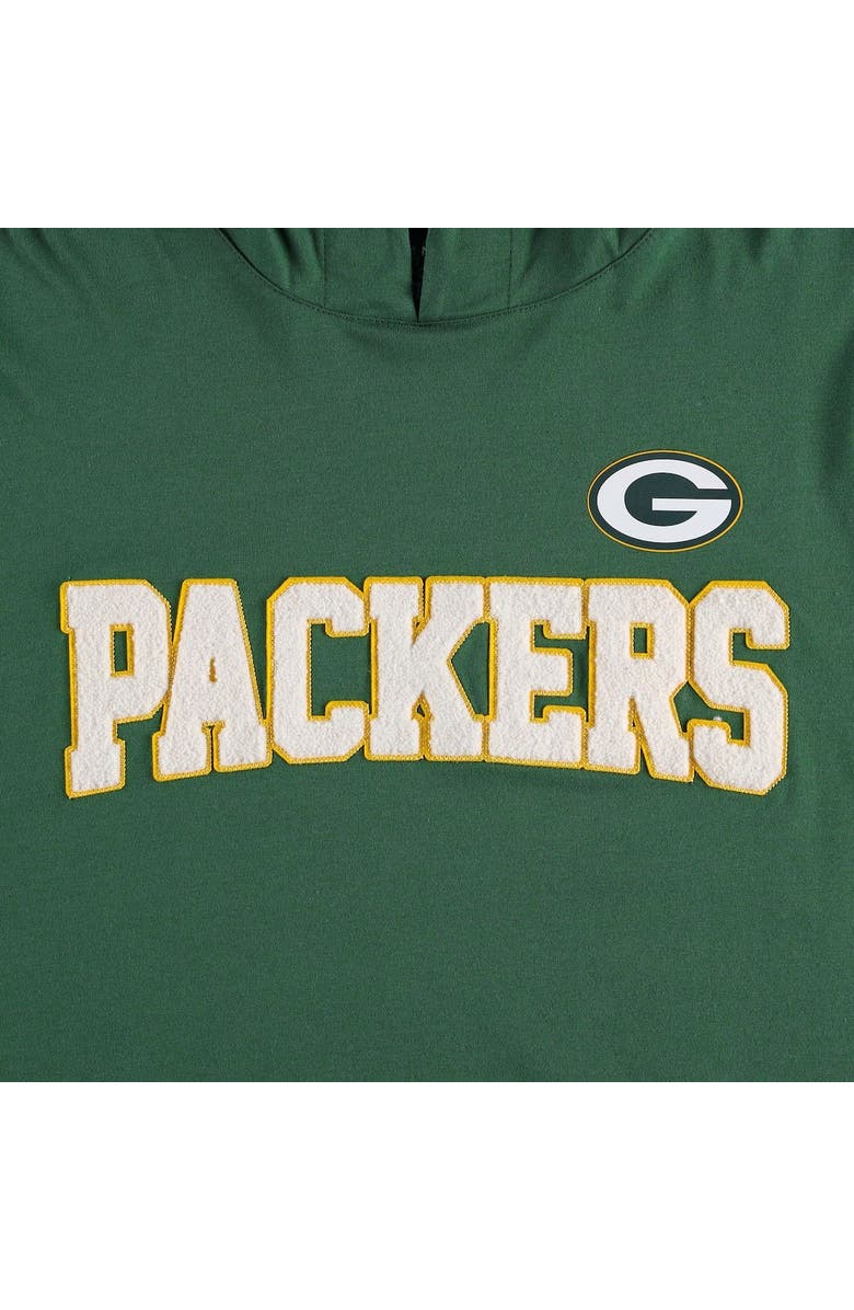 Tommy Hilfiger Men's Tommy Hilfiger Green/White Green Bay Packers Alex Long Sleeve Hoodie T-Shirt, Alternate, color, Green