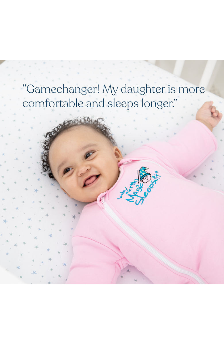 HALO 100% Cotton Magic Sleepsuit, Alternate, color, Sage Green