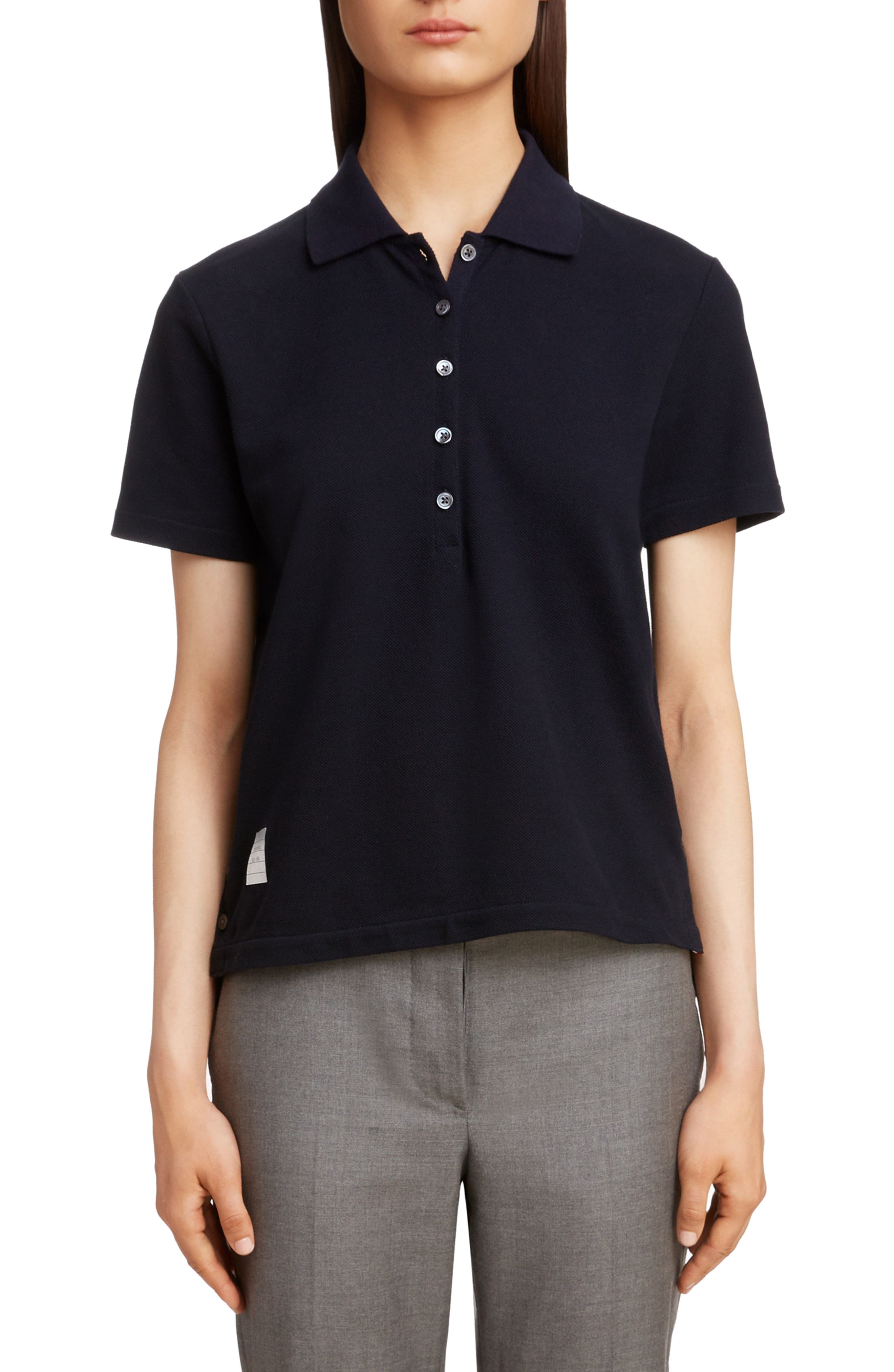 Stripe Pique Polo - image 3