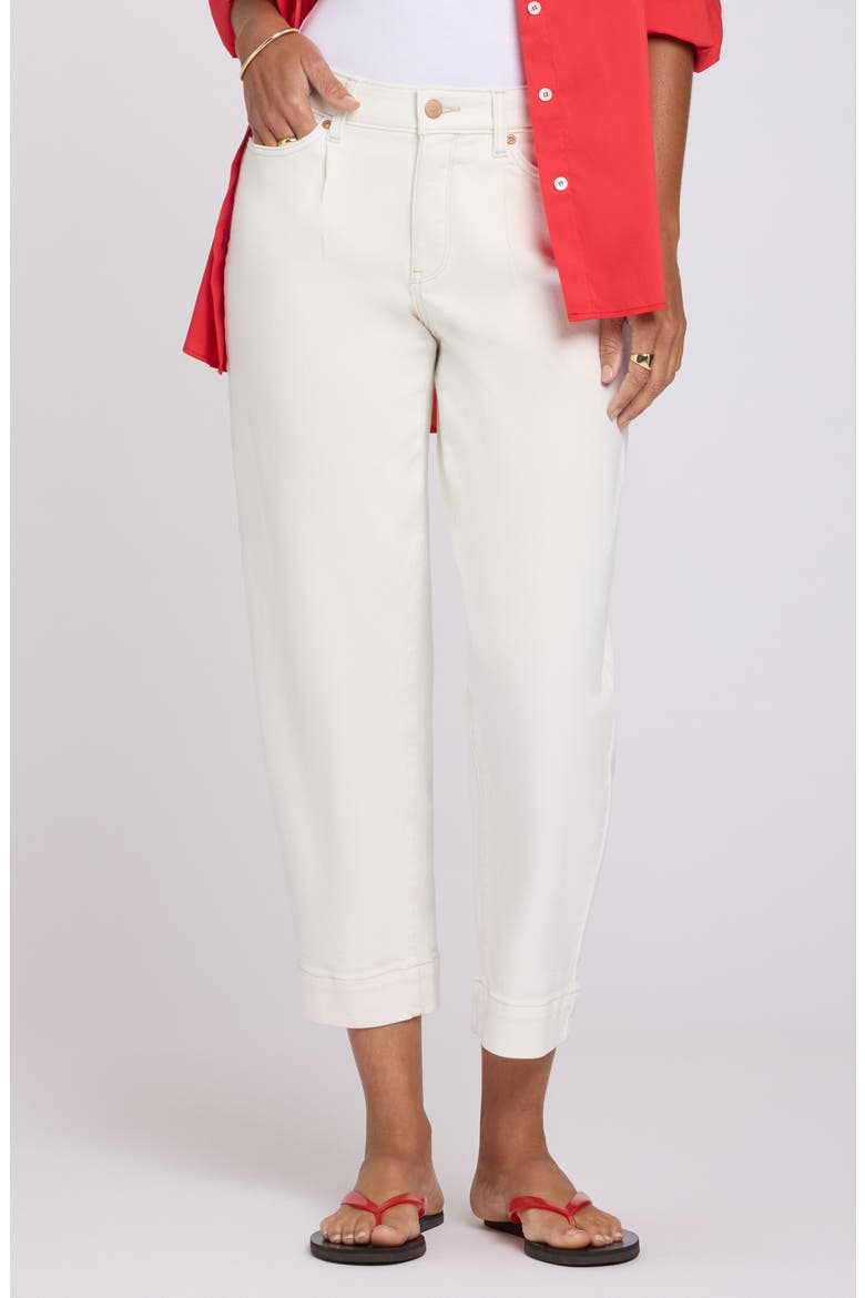 Ankle Tapered Balloon Jeans, Main, color, VINTAGE WHITE