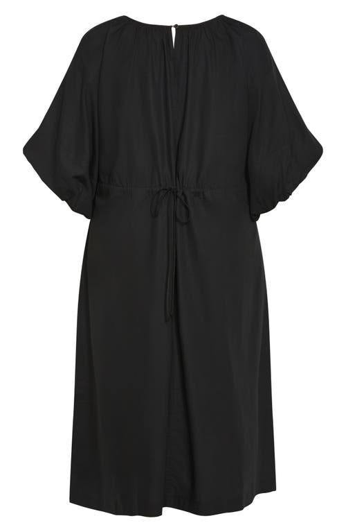 City Chic Lexi Midi Dress In Black