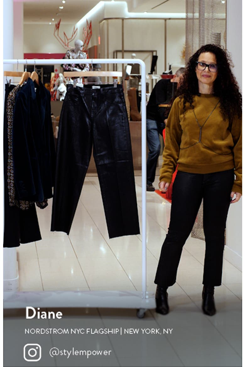 Wanda High Waist Crop Wide Leg Pants video