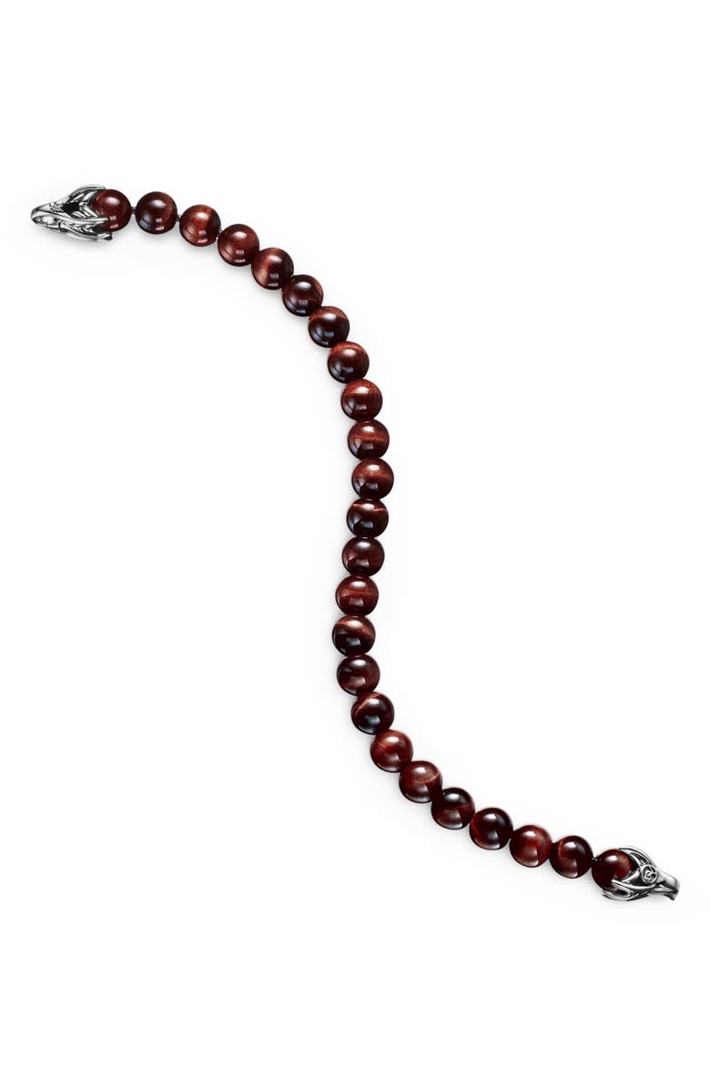 David Yurman Spiritual Beads Tigers Eye Bracelet, Alternate, color, Tiger Eye