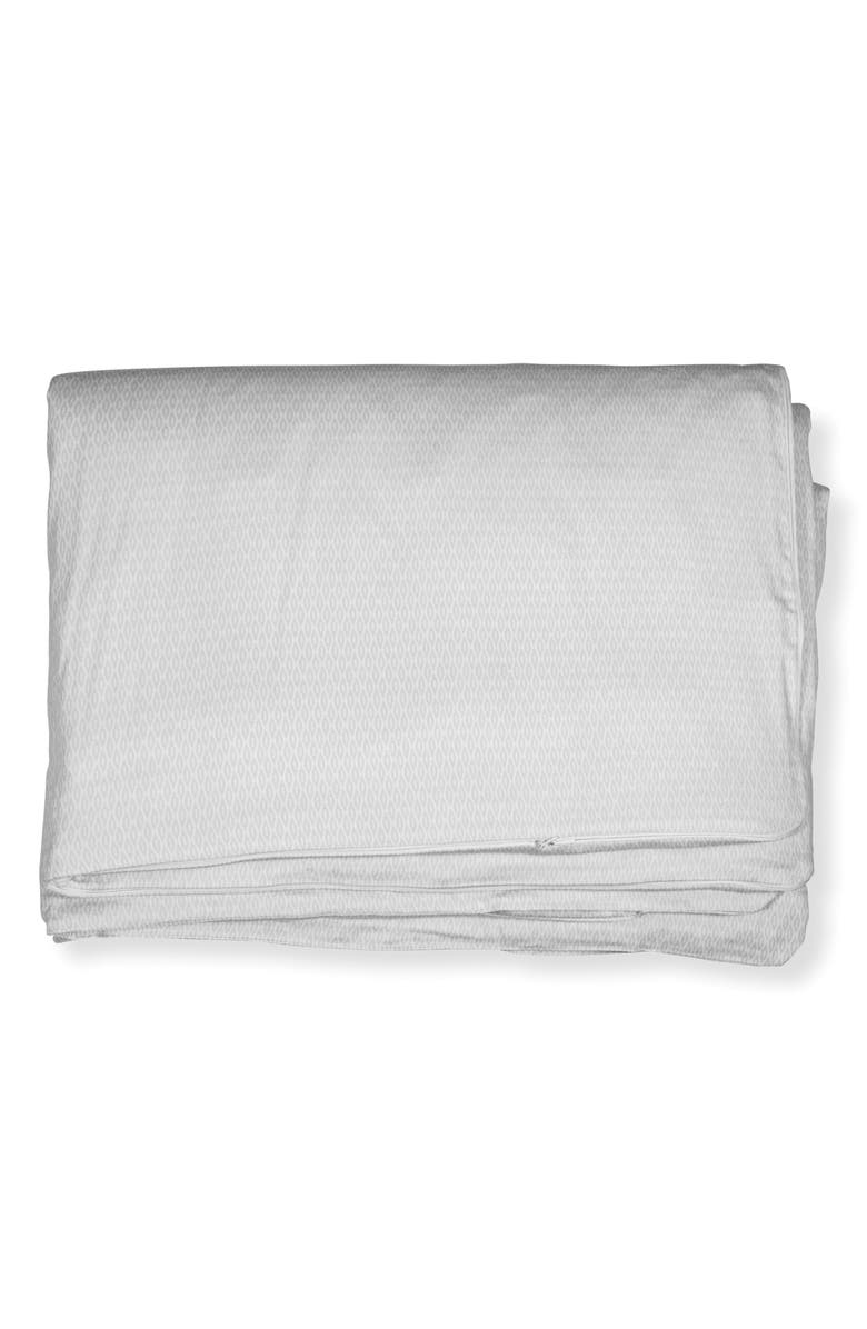 WellBe Karma Diamond Pattern Weighted Blanket Cover, Main, color, 