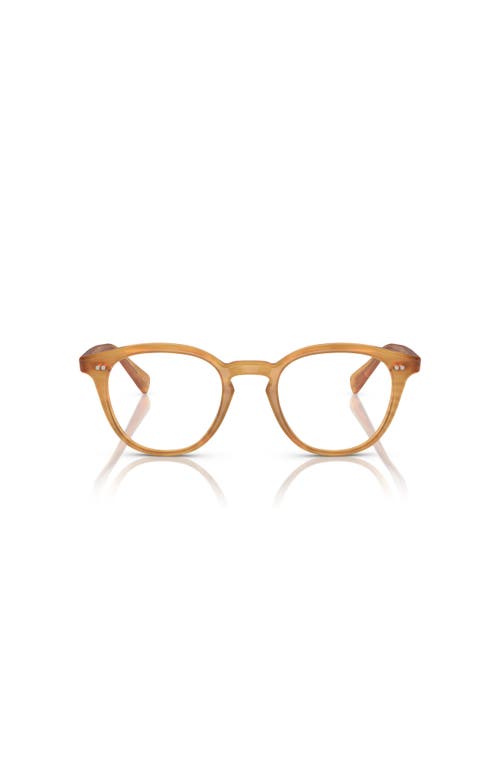 Oliver Peoples 48mm Phantos Optical Glasses In Gold