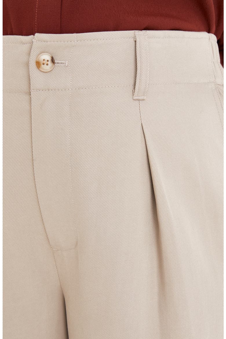 The Neale Drapeweave Straight Leg Pants, Alternate, color, PUMICE