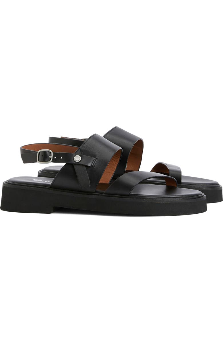 Barbour Dakota Slingback Sandal, Main, color, Black