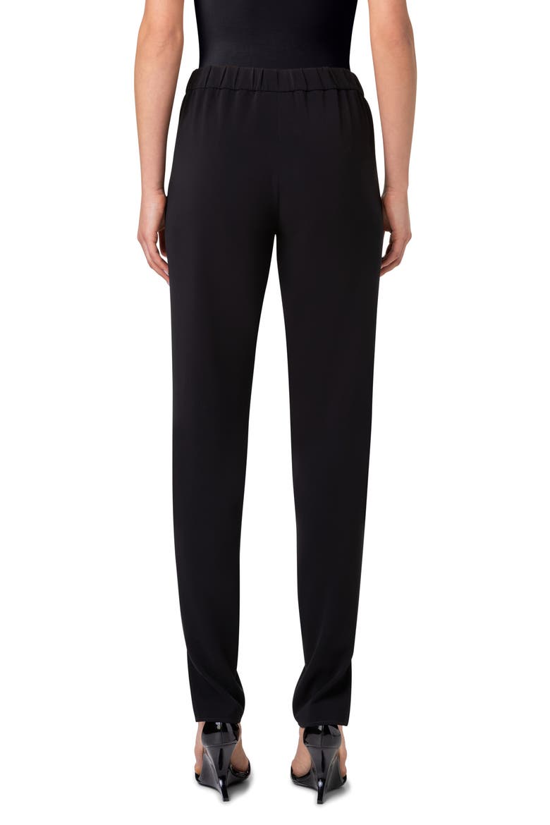 Women's Mike Split Hem Pants, Alternate, color, BLACK