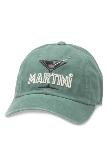 AMERICAN NEEDLE AMERICAN NEEDLE ARCHIVE MARTINI BASEBALL CAP 