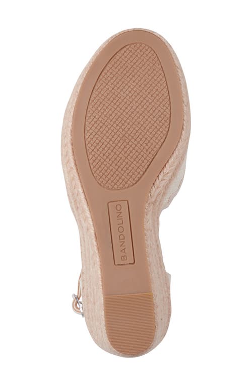 Bandolino Kendri Espadrille Wedge Sandal In Ivory