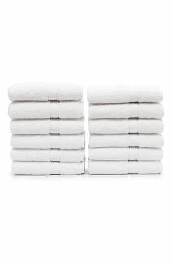 Linum Home Textiles 100% Turkish Cotton Sinemis Terry Washcloths - Set of 6 or 12