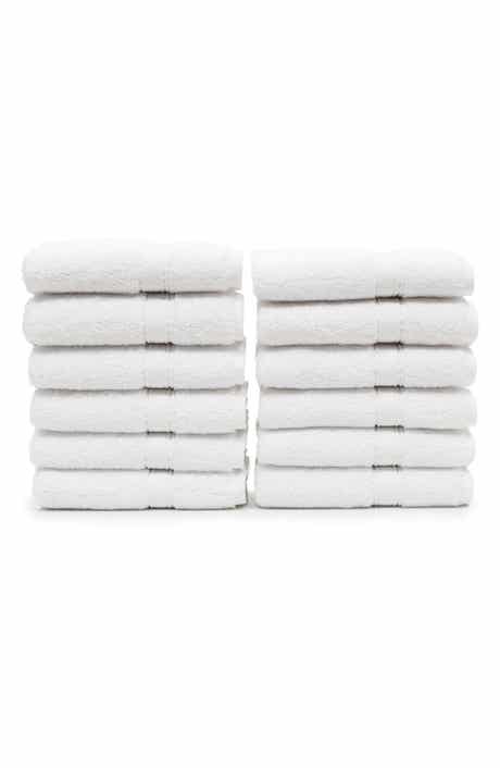 Linum Home Textiles 100% Turkish Cotton Sinemis Terry Washcloths - Set of 6 or 12