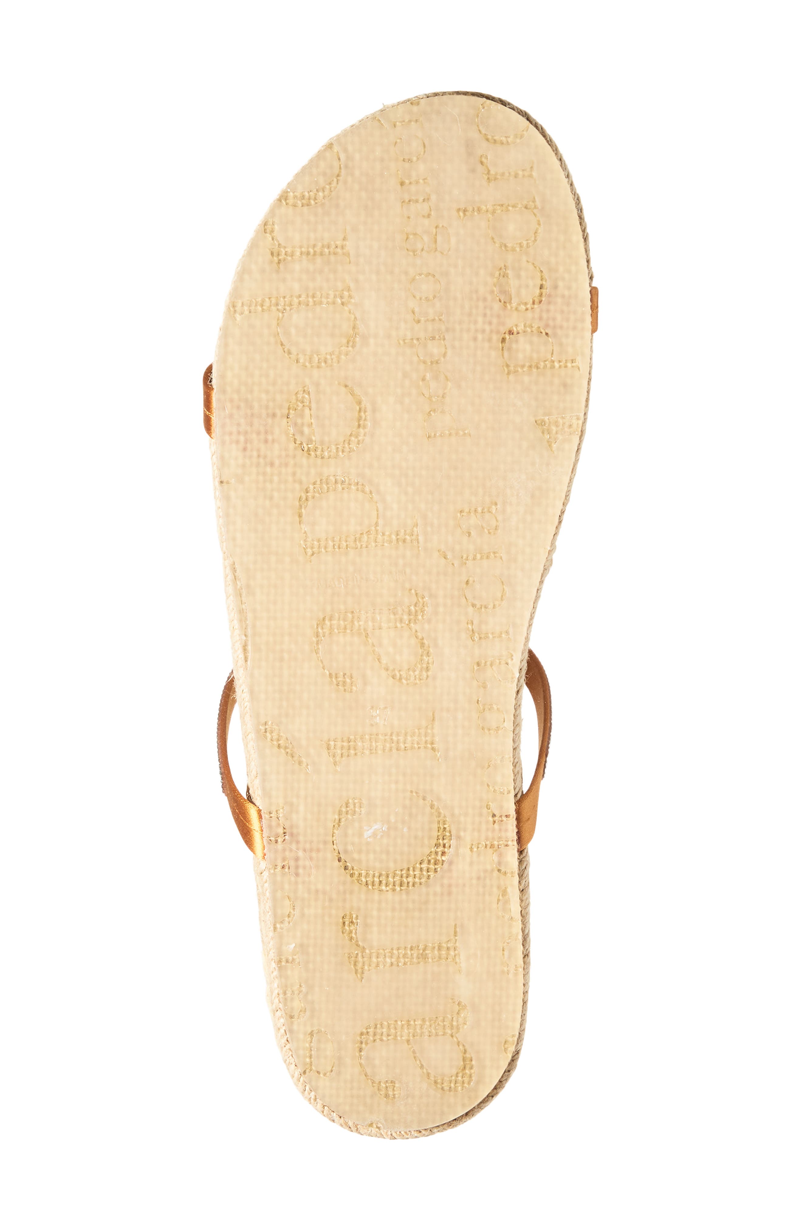 Pedro Garcia Janna Espadrille Sandal, Alternate, color, Sunset Satin