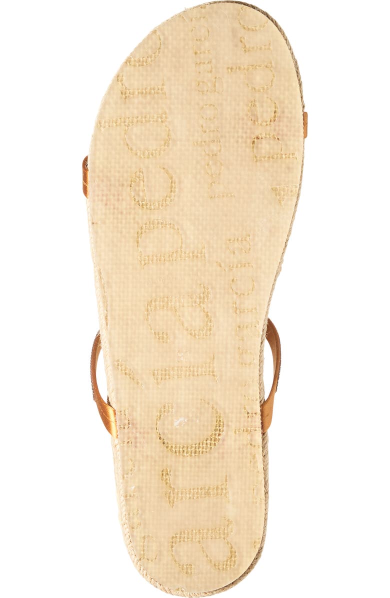 Pedro Garcia Janna Espadrille Sandal, Alternate, color, Sunset Satin