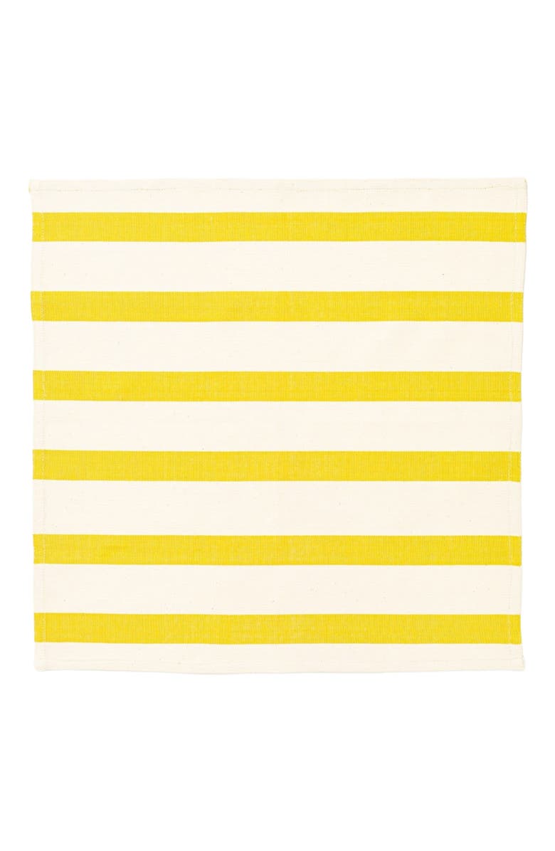 Siafu Home Nyota Napkins Set of 4, Alternate, color, Yellow