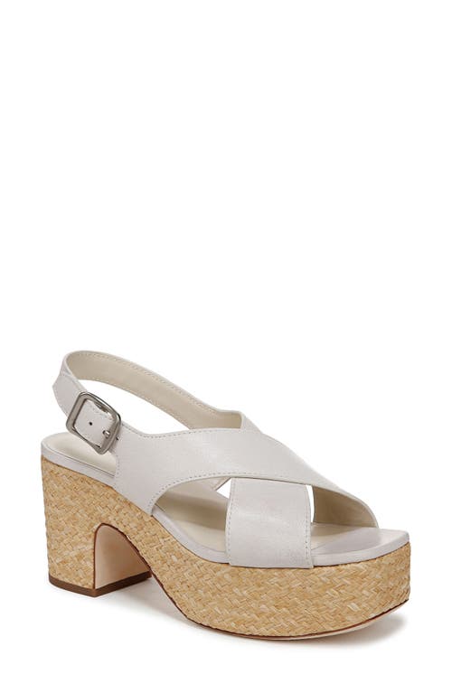 Vince Clementina Slingback Platform Sandal In Sabbia