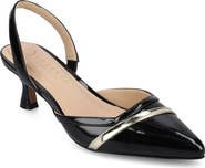 Journee Collection Nellia Slingback Pointed-Toe Pump