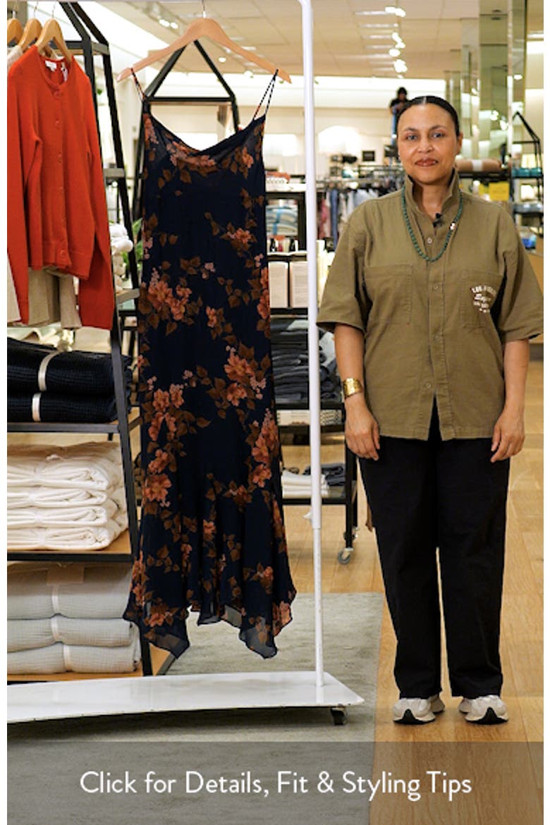Lluvia Floral Print Sleeveless Maxi Dress video