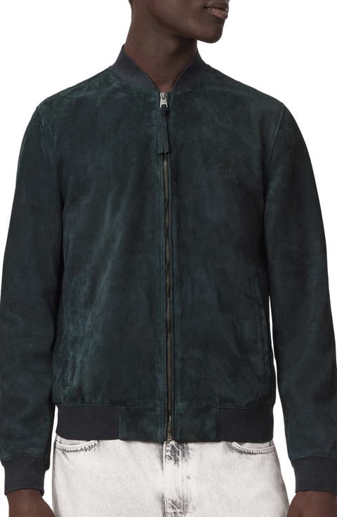 Morten Suede Bomber Jacket