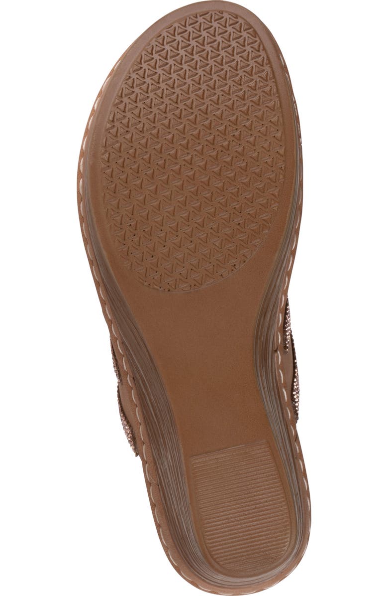 GOOD CHOICE NEW YORK Brazen Wedge Sandal, Alternate, color, Tan