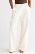 CAMI NYC Cadiz Wide Leg Linen & Cotton Pants