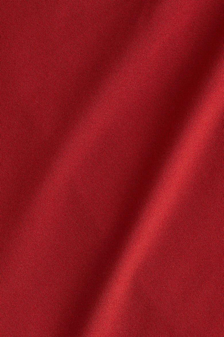 Draped Jersey Dress, Alternate, color, Red