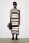 selected White / Brown / Striped
