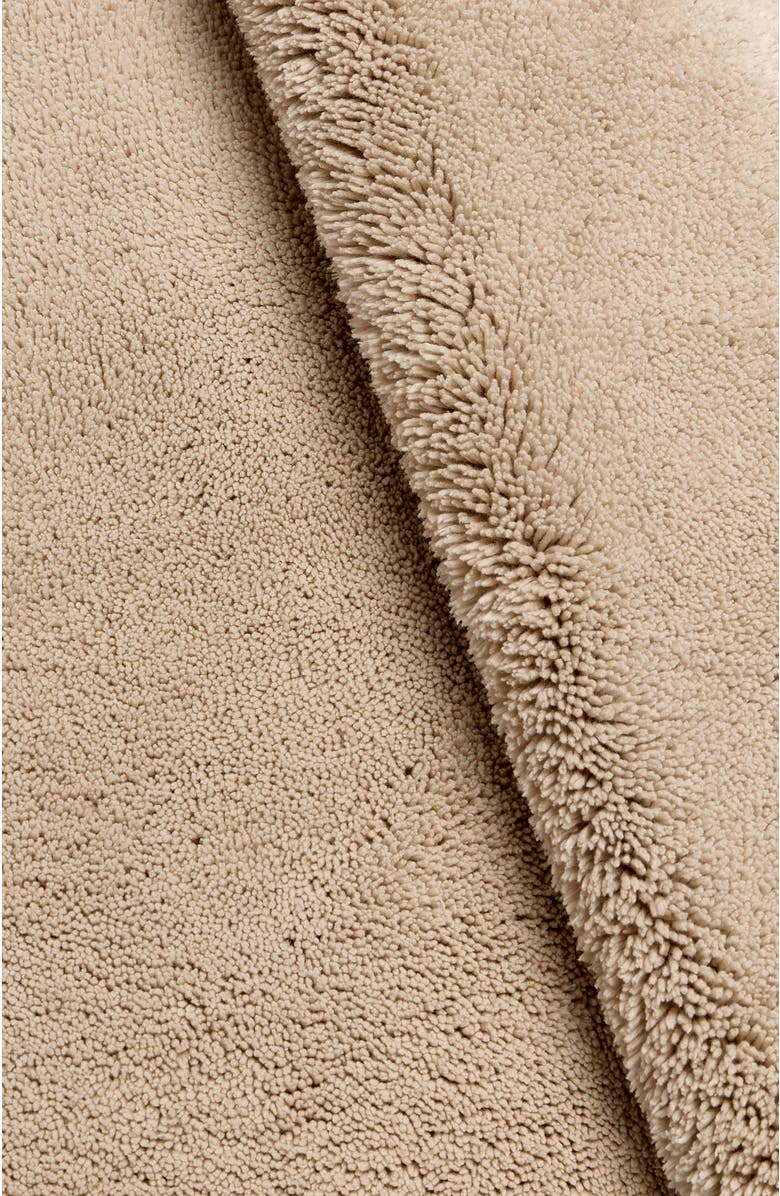 CHRISTY Deep Pile Thick Non-Slip Bath Rug, Alternate, color, Driftwood