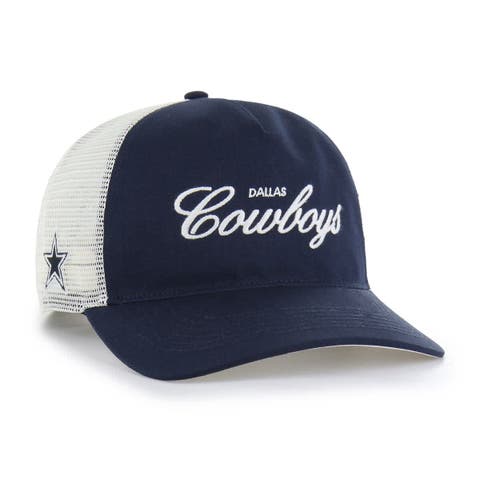 Men's '47  Navy Dallas Cowboys Foundation Trucker Hitch Adjustable Hat