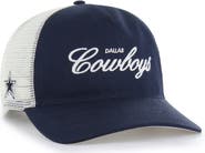 '47 Men's '47  Navy Dallas Cowboys Foundation Trucker Hitch Adjustable Hat
