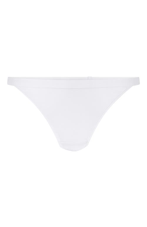 Hunkemoller Hunkemöller Cotton Thong In White